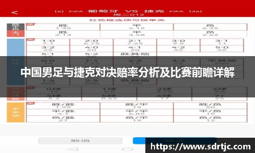 中国男足与捷克对决赔率分析及比赛前瞻详解